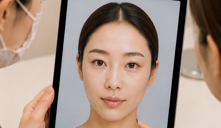 眉を分析